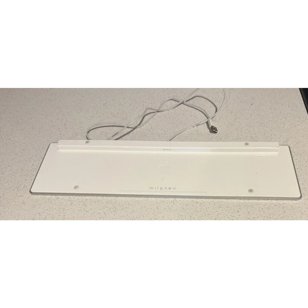 Genuine Apple A1243 Wired USB Keyboard w/ Numeric Keypad for iMac Mac Mini Pro